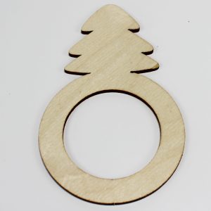 25935 SERVETTHÅLLARE gran 4,5/6,5 cm