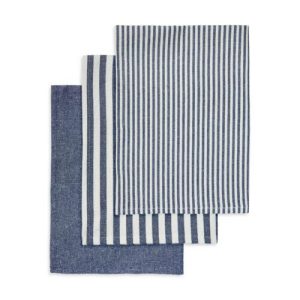 21658 KÖKSHANDDUK 3-pack marinblå