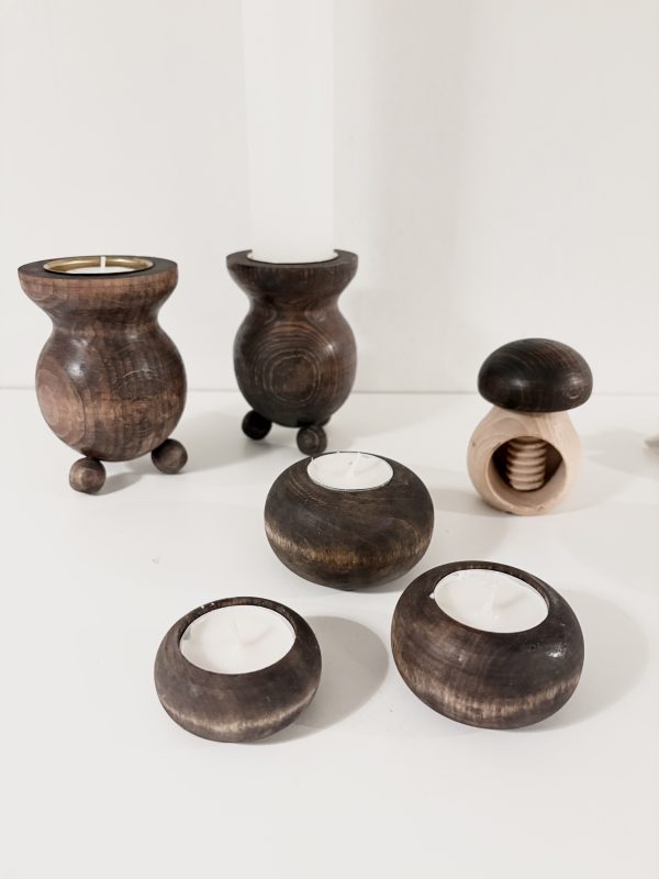 25101 Värmeljushållare brun mellan - Bild 2