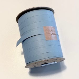 81162 Presentsnöre matt blågrå 250 m.