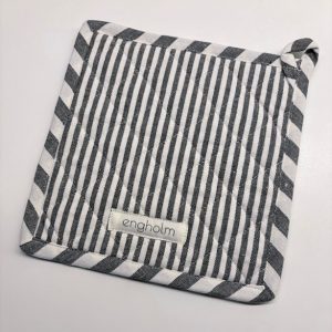 21670 Grytlapp grå/vit 22 cm.