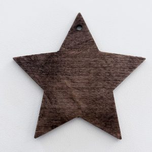 259300 Stjärna brun 8 cm.